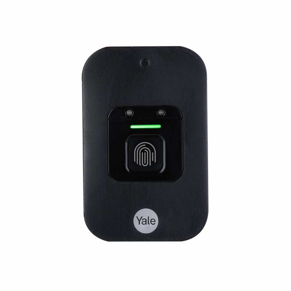 Yale Fingerprint Digital Wardrobe Lock for Openable Door- Mounted- Black